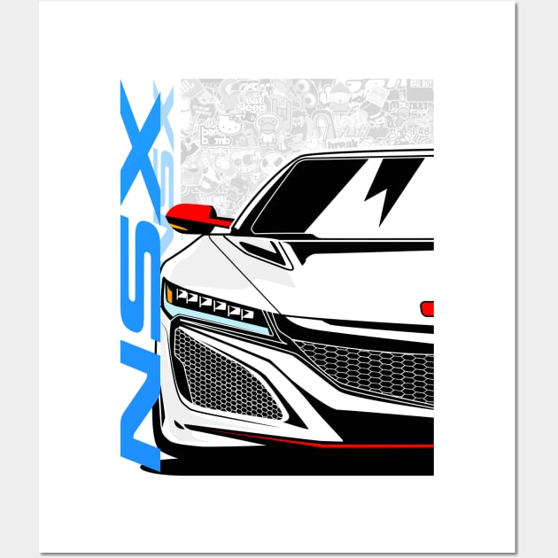 NSX 2017 Wall Art by gaplexio